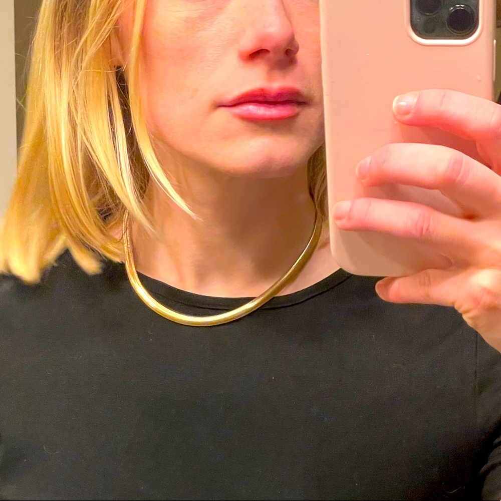 Gold necklace